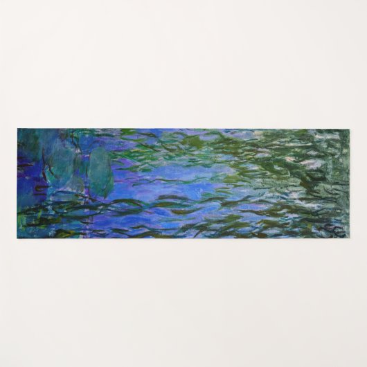 Claude Monet - Water Lilies met sluipende wilg Yogamat (Voorkant (horizontaal))