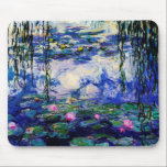 Claude Monet-Water-Lilies Muismat<br><div class="desc">Water-Lilies is een prachtig beroemd landschapsschilderij gemaakt door Claude Monet (1840 - 1926) in 1916. De tinten blauw,  groen en paars maken het een prachtig muispad voor echte kunstliefhebbers.</div>