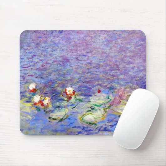 Claude Monet - Water Lilies Muismat (Met muis)