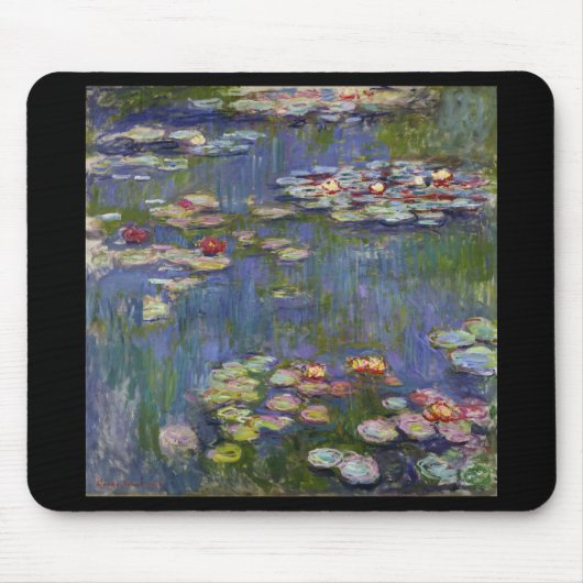 Claude Monet , “ Water Lilies ” Muismat (Voorkant)