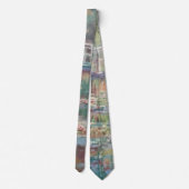 Claude Monet Water Lilies Neck Tie Stropdas (Achterkant)