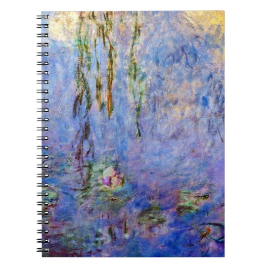 Claude Monet - Water Lilies Notitieboek (Voorkant)