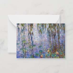 Claude Monet - Water Lilies Notitiekaartje