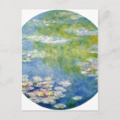 Claude Monet Water-Lilies Nymph?as 1908 Technique  Briefkaart (Voorkant)