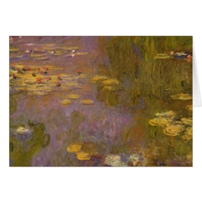 Claude Monet | Water Lilies Nympheas (Voorkant Horizontaal)