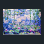 Claude Monet - Water Lilies / Nympheas 1919 Acryl Muurkunst<br><div class="desc">Water Lilies / Nympheas (W.1852) - Claude Monet,  Oil on Canvas,  1916-1919</div>