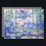 Claude Monet - Water Lilies / Nympheas 1919 Automagneet<br><div class="desc">Water Lilies / Nympheas (W.1852) - Claude Monet,  Oil on Canvas,  1916-1919</div>