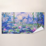 Claude Monet - Water Lilies / Nympheas 1919 Bad Handdoek<br><div class="desc">Water Lilies / Nympheas (W.1852) - Claude Monet,  Oil on Canvas,  1916-1919</div>