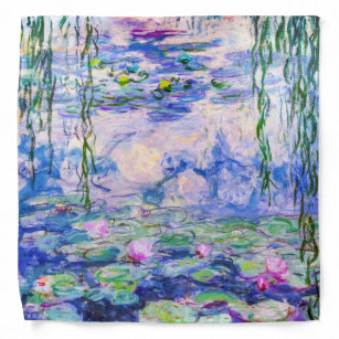 Claude Monet - Water Lilies / Nympheas 1919 Bandana