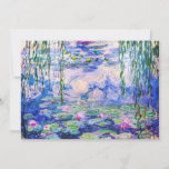 Claude Monet - Water Lilies / Nympheas 1919 Bedankkaart<br><div class="desc">Water Lilies / Nympheas (W.1852) - Claude Monet,  Oil on Canvas,  1916-1919</div>