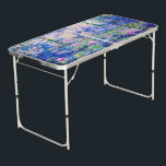Claude Monet - Water Lilies / Nympheas 1919 Beer Pong Tafel<br><div class="desc">Water Lilies / Nympheas (W.1852) - Claude Monet,  Oil on Canvas,  1916-1919</div>