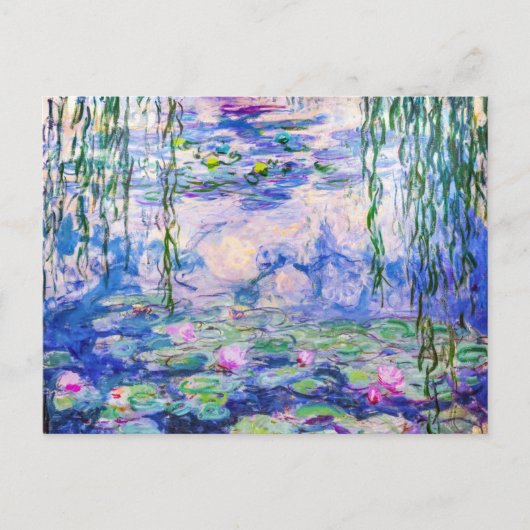 Claude Monet - Water Lilies / Nympheas 1919 Briefkaart (Voorkant)