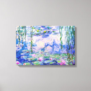 Claude Monet - Water Lilies / Nympheas 1919 Canvas Afdruk