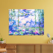 Claude Monet - Water Lilies / Nympheas 1919 Canvas Afdruk (Insitu (Woonkamer))