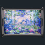 Claude Monet - Water Lilies / Nympheas 1919 Dienblad<br><div class="desc">Water Lilies / Nympheas (W.1852) - Claude Monet,  Oil on Canvas,  1916-1919</div>