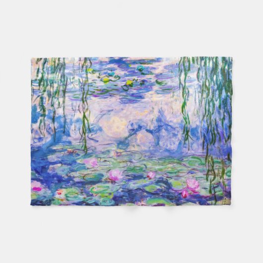 Claude Monet - Water Lilies / Nympheas 1919 Fleece (Voorkant (Horizontaal))