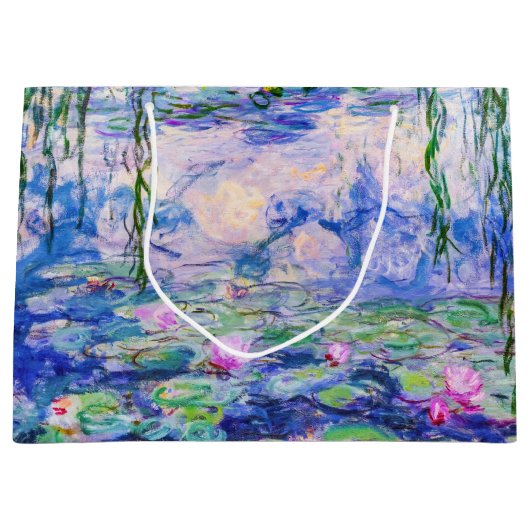 Claude Monet - Water Lilies / Nympheas 1919 Groot Cadeauzakje (Voorkant)