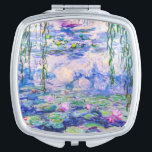 Claude Monet - Water Lilies / Nympheas 1919 Handtas Spiegeltje<br><div class="desc">Water Lilies / Nympheas (W.1852) - Claude Monet,  Oil on Canvas,  1916-1919</div>