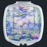Claude Monet - Water Lilies / Nympheas 1919 Handtas Spiegeltje<br><div class="desc">Water Lilies / Nympheas (W.1852) - Claude Monet,  Oil on Canvas,  1916-1919</div>
