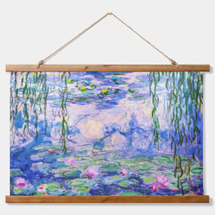 Claude Monet - Water Lilies / Nympheas 1919 Hangend Wandkleed