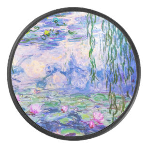 Claude Monet - Water Lilies / Nympheas 1919 Hockey Puck