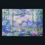 Claude Monet - Water Lilies / Nympheas 1919 Imitatie Canvas Print<br><div class="desc">Water Lilies / Nympheas (W.1852) - Claude Monet,  Oil on Canvas,  1916-1919</div>