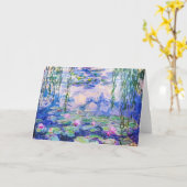 Claude Monet - Water Lilies / Nympheas 1919 Kaart (Gele Bloem)