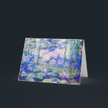 Claude Monet - Water Lilies / Nympheas 1919 Kaart<br><div class="desc">Water Lilies / Nympheas (W.1852) - Claude Monet,  Oil on Canvas,  1916-1919</div>