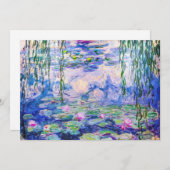 Claude Monet - Water Lilies / Nympheas 1919 Kaart (Voorkant / Achterkant)