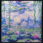Claude Monet - Water Lilies / Nympheas 1919 Katoenen Servet<br><div class="desc">Water Lilies / Nympheas (W.1852) - Claude Monet,  Oil on Canvas,  1916-1919</div>