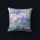 Claude Monet - Water Lilies / Nympheas 1919 Kussen<br><div class="desc">Water Lilies / Nympheas (W.1852) - Claude Monet,  Oil on Canvas,  1916-1919</div>