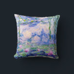 Claude Monet - Water Lilies / Nympheas 1919 Kussen<br><div class="desc">Water Lilies / Nympheas (W.1852) - Claude Monet,  Oil on Canvas,  1916-1919</div>