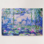 Claude Monet - Water Lilies / Nympheas 1919 Legpuzzel<br><div class="desc">Water Lilies / Nympheas (W.1852) - Claude Monet,  Oil on Canvas,  1916-1919</div>