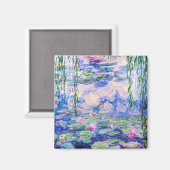 Claude Monet - Water Lilies / Nympheas 1919 Magneet (Voorkant / Achterkant)