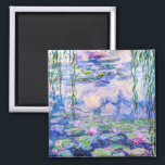 Claude Monet - Water Lilies / Nympheas 1919 Magneet<br><div class="desc">Water Lilies / Nympheas (W.1852) - Claude Monet,  Oil on Canvas,  1916-1919</div>