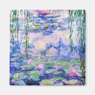 Claude Monet - Water Lilies / Nympheas 1919 Magneet