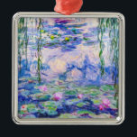 Claude Monet - Water Lilies / Nympheas 1919 Metalen Ornament<br><div class="desc">Water Lilies / Nympheas (W.1852) - Claude Monet,  Oil on Canvas,  1916-1919</div>