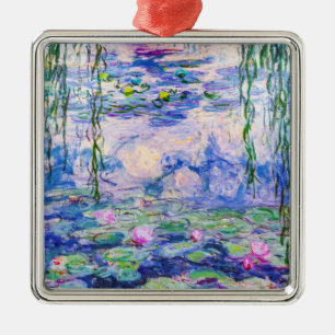 Claude Monet - Water Lilies / Nympheas 1919 Metalen Ornament