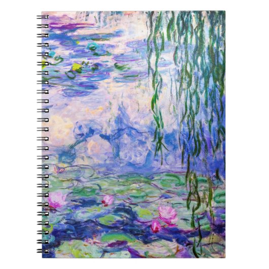 Claude Monet - Water Lilies / Nympheas 1919 Notitieboek (Voorkant)