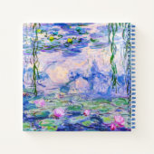 Claude Monet - Water Lilies / Nympheas 1919 Notitieboek (Achterkant)