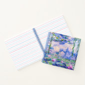 Claude Monet - Water Lilies / Nympheas 1919 Notitieboek (Binnen)