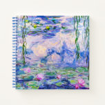 Claude Monet - Water Lilies / Nympheas 1919 Notitieboek<br><div class="desc">Water Lilies / Nympheas (W.1852) - Claude Monet,  Oil on Canvas,  1916-1919</div>