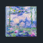 Claude Monet - Water Lilies / Nympheas 1919 Notitieboek<br><div class="desc">Water Lilies / Nympheas (W.1852) - Claude Monet,  Oil on Canvas,  1916-1919</div>