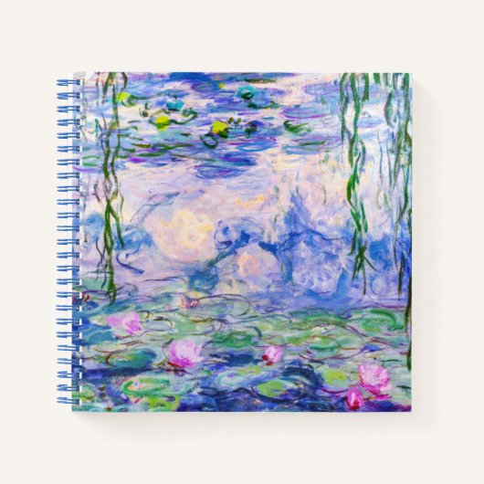 Claude Monet - Water Lilies / Nympheas 1919 Notitieboek (Voorkant)