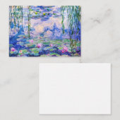 Claude Monet - Water Lilies / Nympheas 1919 Notitiekaartje (Voorkant / Achterkant)