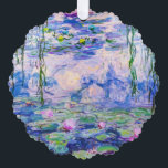 Claude Monet - Water Lilies / Nympheas 1919 Ornament Kaart<br><div class="desc">Water Lilies / Nympheas (W.1852) - Claude Monet,  Oil on Canvas,  1916-1919</div>
