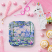 Claude Monet - Water Lilies / Nympheas 1919 Papieren Bordje (Feest)