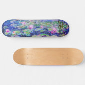 Claude Monet - Water Lilies / Nympheas 1919 Persoonlijk Skateboard (Horizontaal)