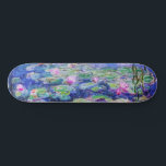 Claude Monet - Water Lilies / Nympheas 1919 Persoonlijk Skateboard<br><div class="desc">Water Lilies / Nympheas (W.1852) - Claude Monet, Oil on Canvas, 1916-1919</div>
