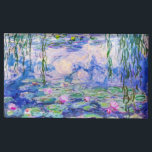 Claude Monet - Water Lilies / Nympheas 1919 Plaatskaart Houder<br><div class="desc">Water Lilies / Nympheas (W.1852) - Claude Monet,  Oil on Canvas,  1916-1919</div>